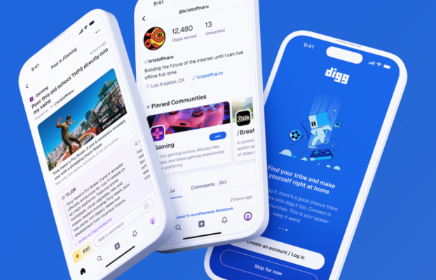Here’s your first look at the rebooted Digg